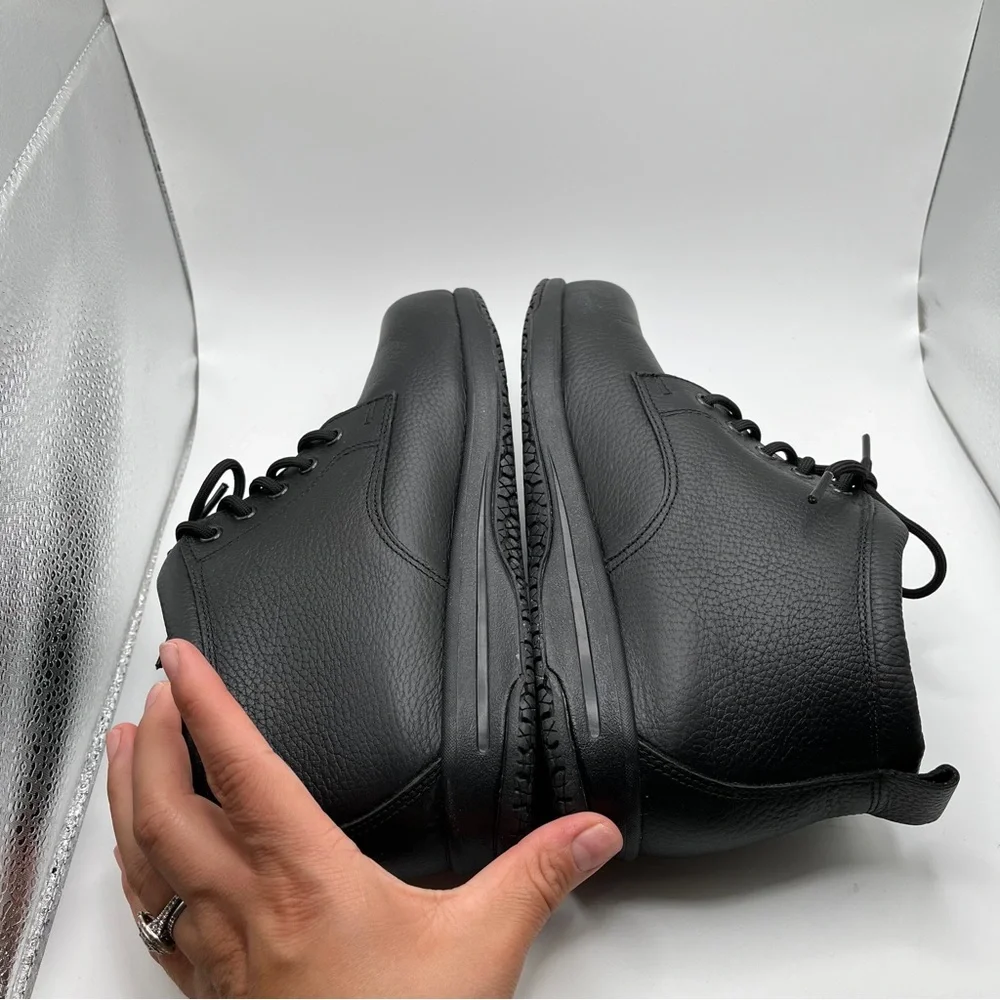 SAS Black Ankle Boots - Picture 12 of 14
